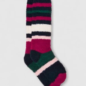 Joules Fluffy Socks - Berry