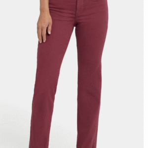NYDJ Marilyn Straight Jeans - True Burgundy - MFOSMS8811