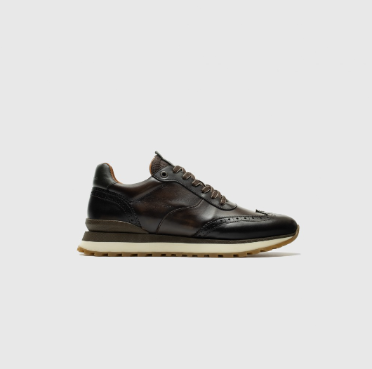 Ambitious Park Brogue Trainer - Brown - 13139 Ambitious Park Brogue Trainer - Brown - 13139