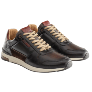 Ambitious Slow Leather Trainer - Brown - 14021A-6565AM TDM COMBI