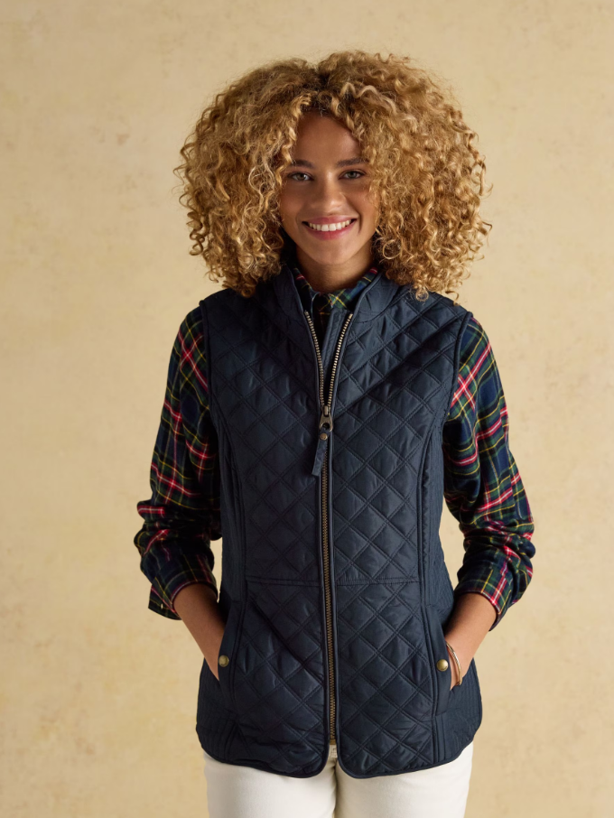 Joules Minx Gilet - Navy - 863-930 Joules Minx Gilet - Navy - 863-930