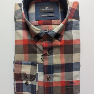 Fynch-Hatton Super Soft Cotton Large Check - Garnet Red - 1510 8070