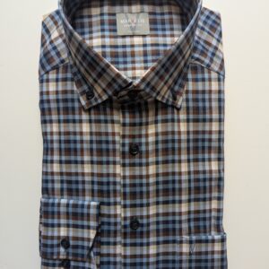 Marvelis Check Shirt - Brown - 7038/84/28