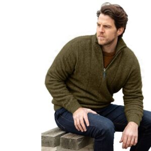 Noble Wilde Possum Merino 1/4 Zip - Avoka
