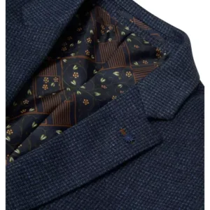Douglas & Grahame Dawson Cotton Blend Houndstooth Jacket - 13287/28