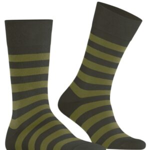 Falke Sensitive Mapped Line Socks 12589-7826 Olive