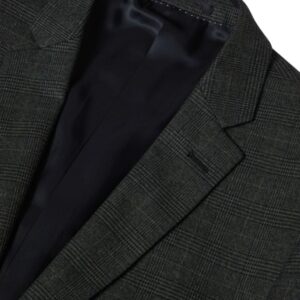 13499-37 Dale Green Check Suit Jacket
