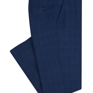 Daniel Grahame Blue Dale Suit Trousers - 4_73511_28