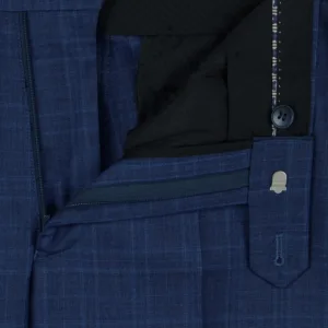 Daniel Grahame Blue Dale Suit Trousers - 4_73511_28