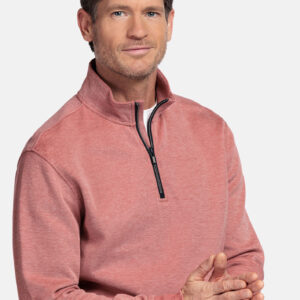 613145_72 Baileys 1/4 Zip Salmon