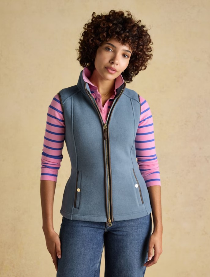 Joules Heritage Gilet Blue Joules Heritage Gilet Blue