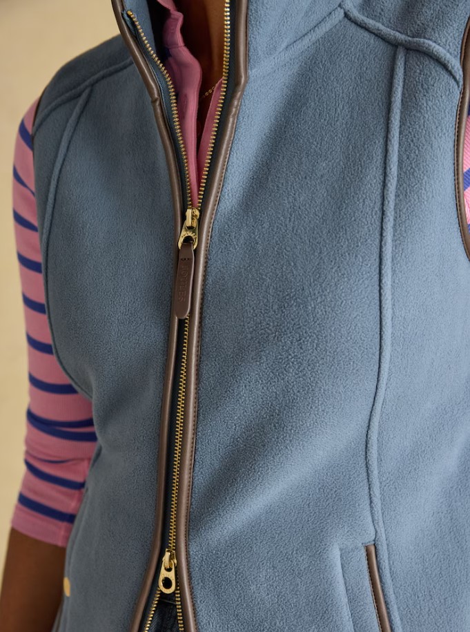 Joules Heritage Gilet Blue Joules Heritage Gilet Blue