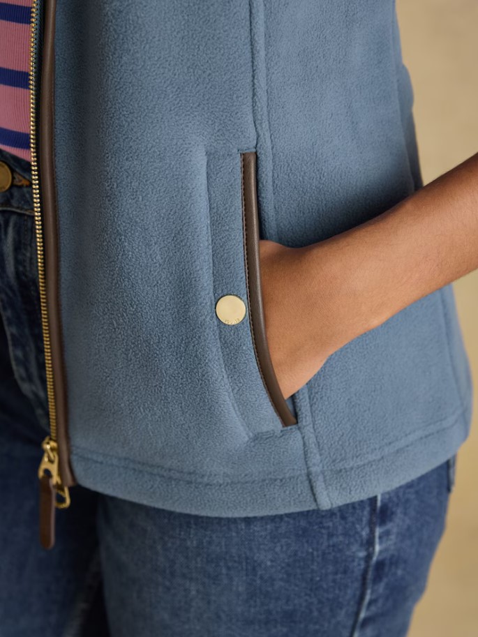 Joules Heritage Gilet Blue Joules Heritage Gilet Blue
