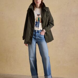 Joules Rainmore Coat Green