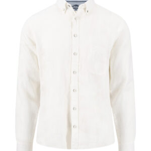 16136000-802 Fynch-Hatton Linen Shirt White