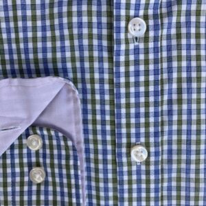 16028200-740 Fynch-Hatton Long Sleeve Check Avocado