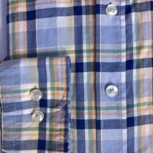 Fynch-Hatton Washed Oxford Check 1613 8410 113 Pale Yellow