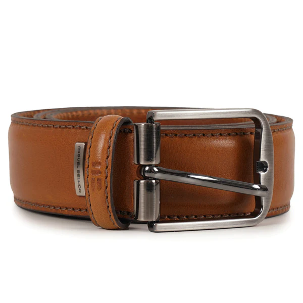 Miguel Bellido Light Tan Classic Leather Belt Miguel Bellido Light Tan Classic Leather Belt