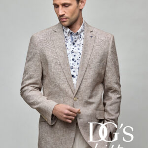 14051/94 Drifter Linen Blend Toulouse Jacket Biscuit