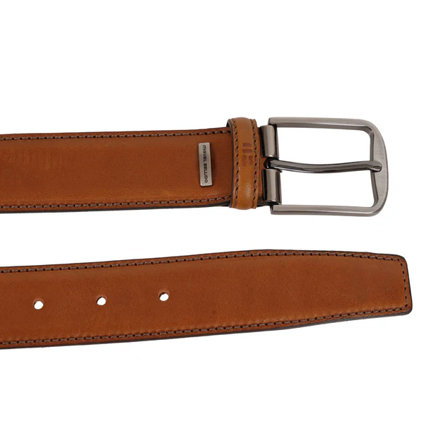 Miguel Bellido Light Tan Classic Leather Belt Miguel Bellido Light Tan Classic Leather Belt