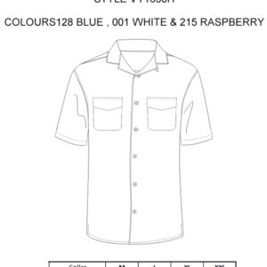 VY1630H Viyella Cotton-Linen Short Sleeve