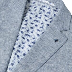 14051/22 Drifter Linen Blend Toulouse Jacket Sky