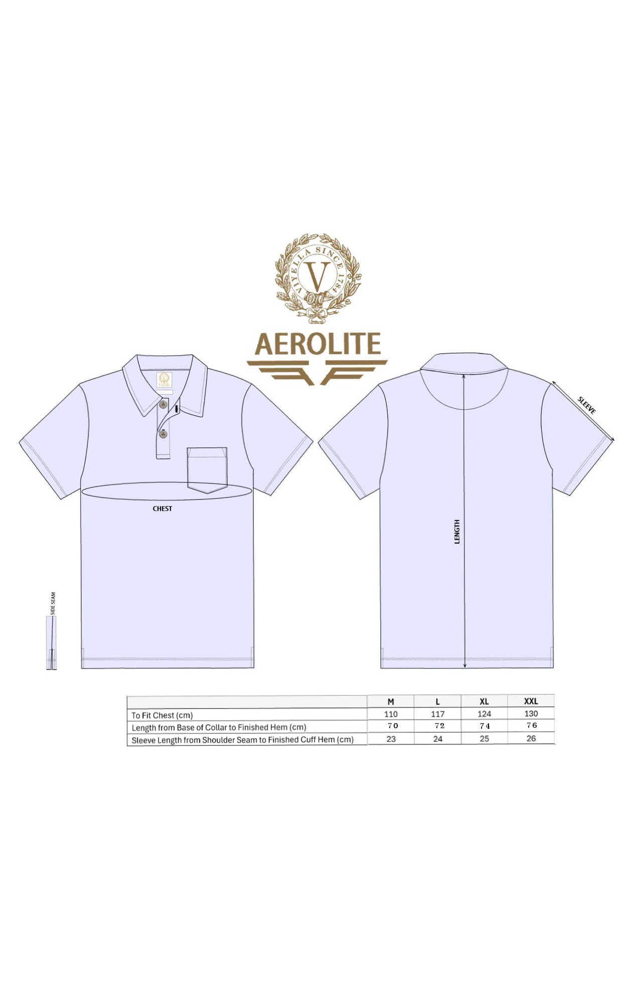 VM0550-089 Viyella Aerolite Cotton Polo Khaki VM0550-089 Viyella Aerolite Cotton Polo Khaki