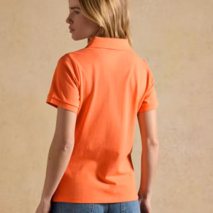Joules Woody Orange Cotton Pique Short Sleeve Polo Shirt W28-665