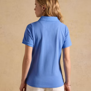 Joules Woody Blue Cotton Pique Short Sleeve Polo Shirt - W84-766