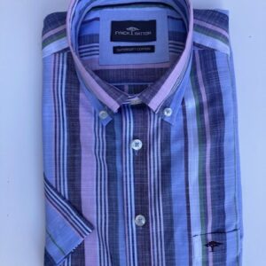 Fynch-Hatton Slub Stripe 1603 5931 342 Aubergine