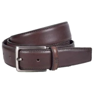 Miguel Bellido Classic Chocolate Brown Leather Belt
