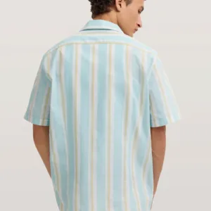 Bugatti Casual Stripe Resort Style Shirt - 18339E
