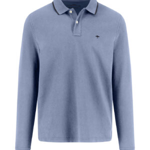 Fynch-Hatton Long Sleeve Polo - New Breeze 15121513