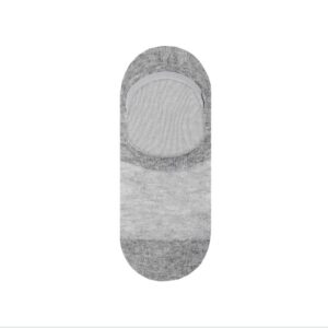 Pantherella Seville Invisible Socks 3000F Light Grey