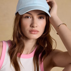 Joules Daley Sky Blue Pure Linen Baseball Cap - W27-900