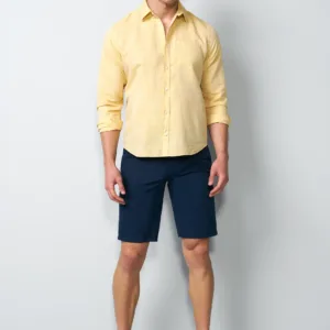 Meyer M5 Lightweight Twill Short - Navy - 6024/18